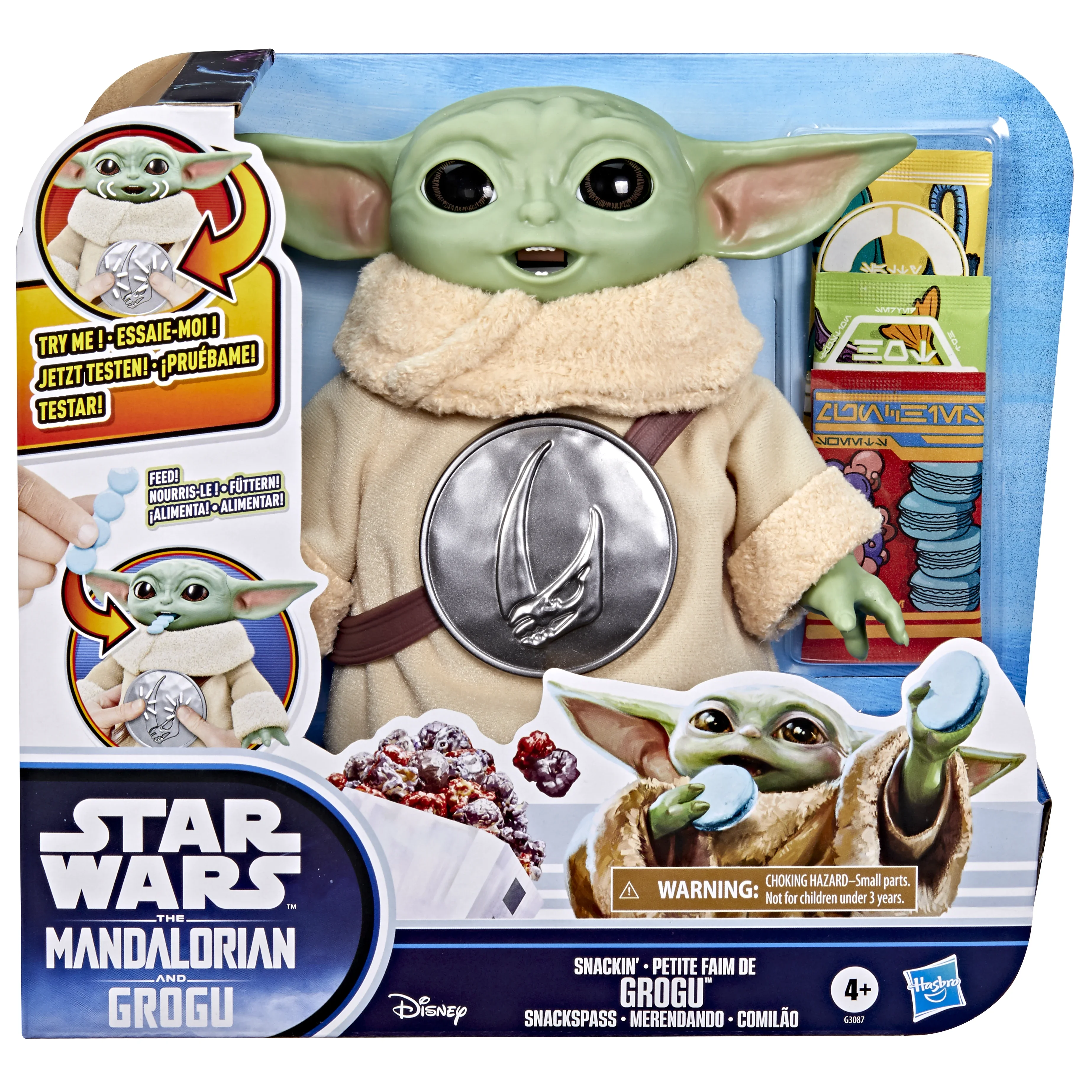 STAR WARS SNACKIN GROGU Rules & Instructions - Hasbro
